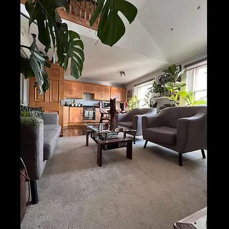 Pensión Bright Penthouse With Private Rooftop & Duplex Living !